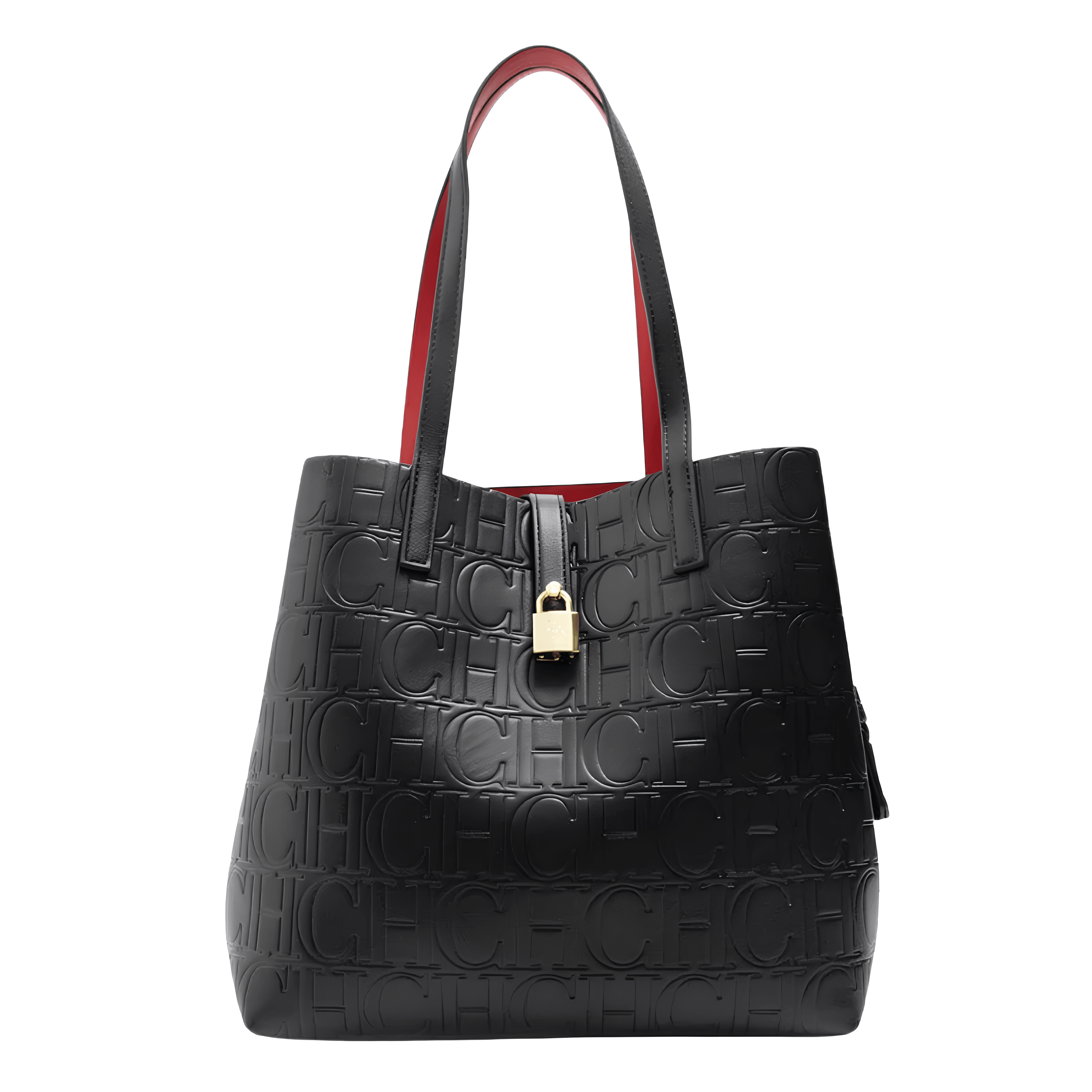 Bolsa Feminina Grande de Couro CH Premium