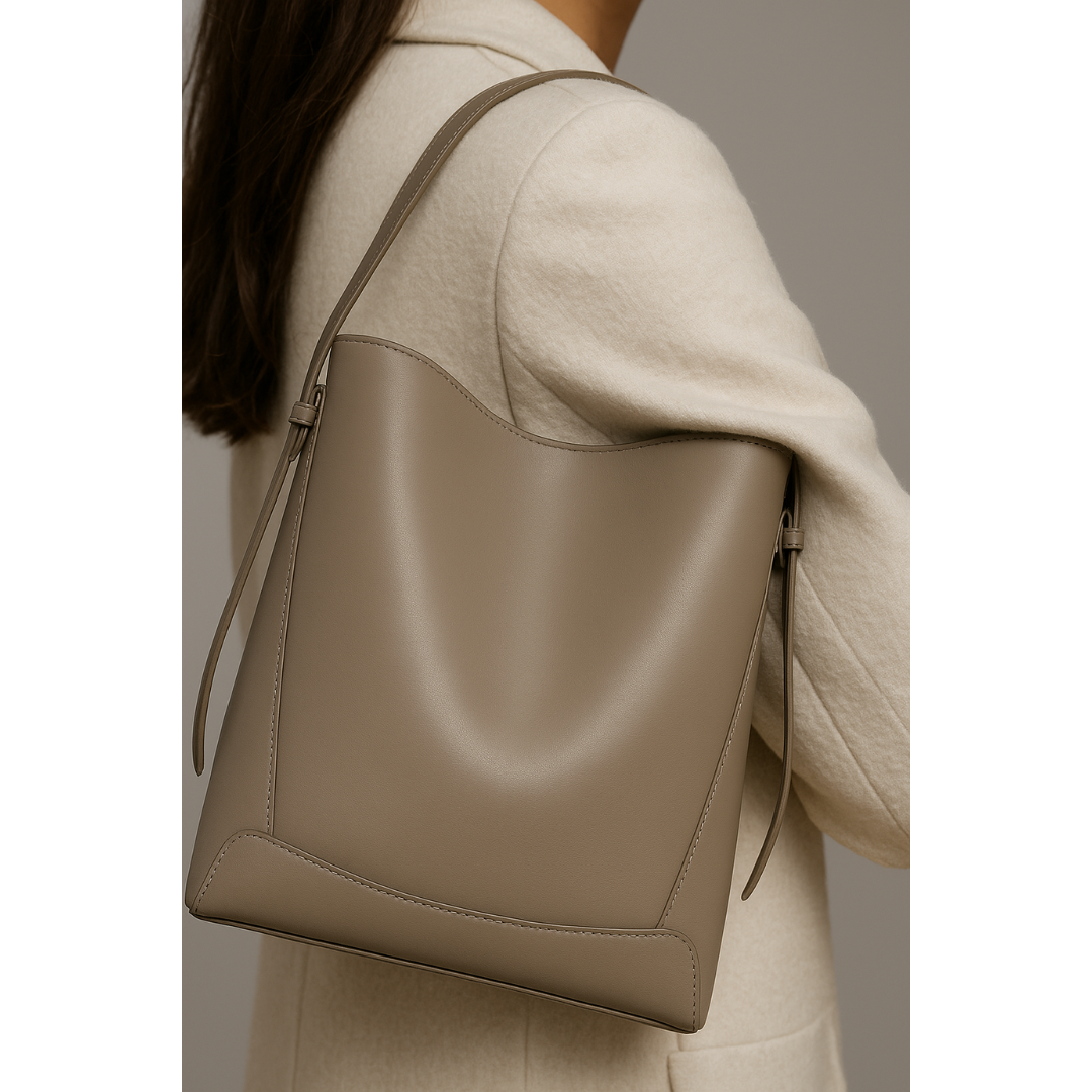 Bolsa de Ombro Feminina de Couro FOXER