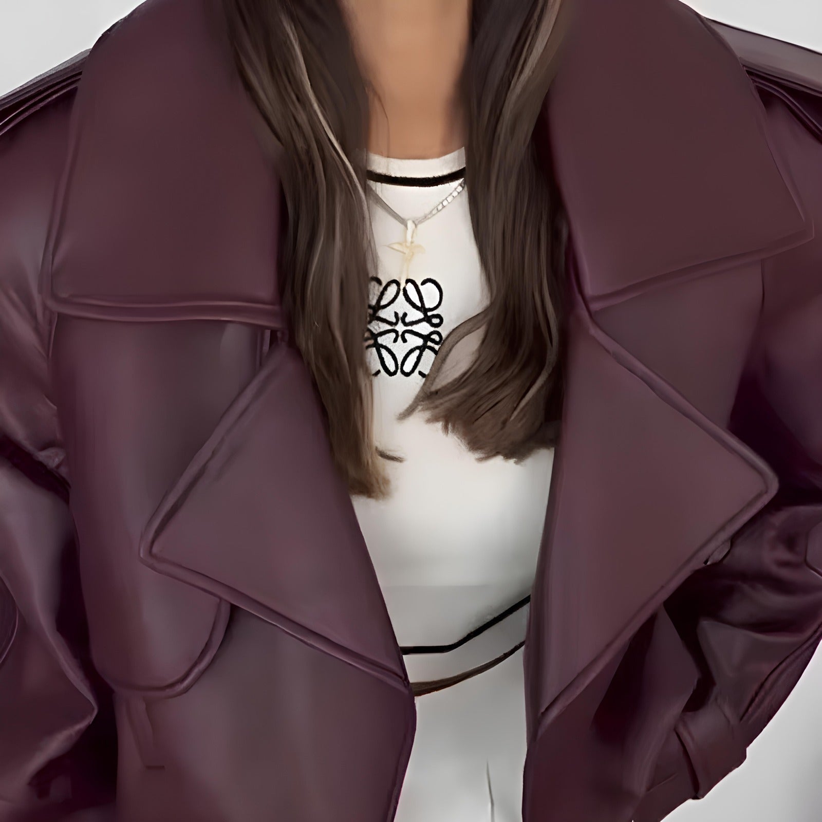 Jaqueta de Couro Feminina Larissa