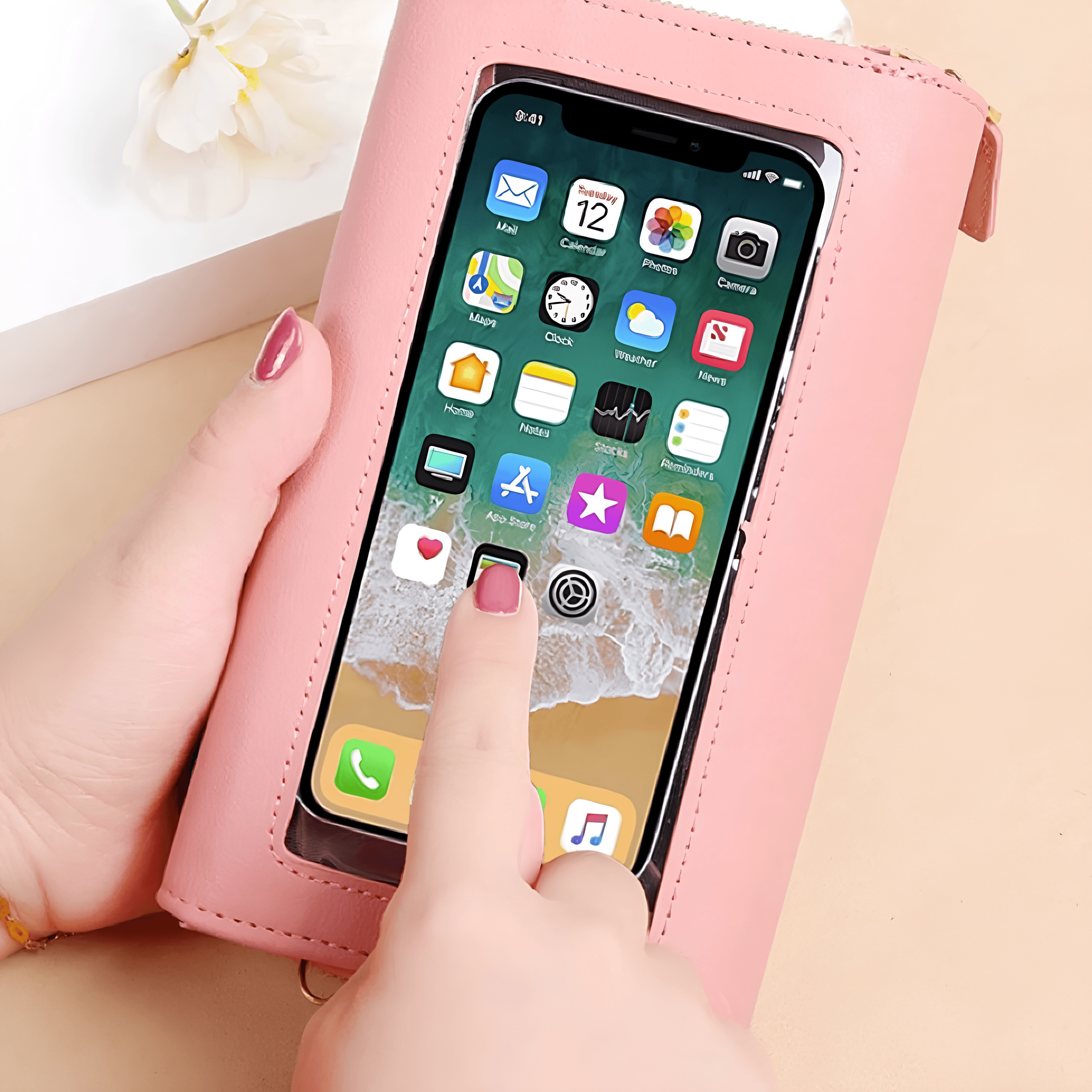 Bolsa Carteira Feminina Porta Celular