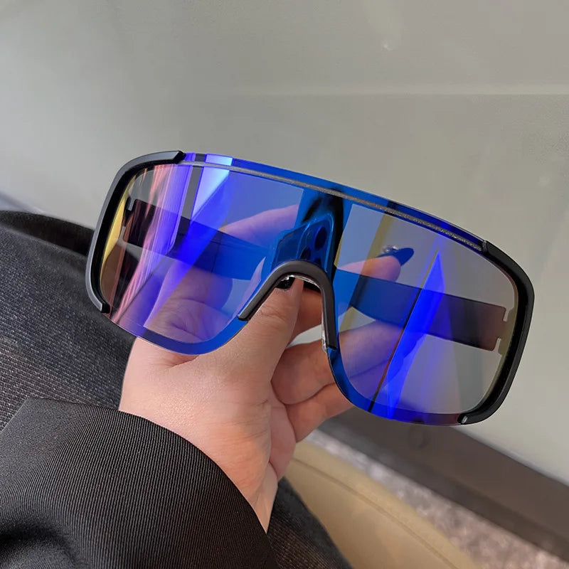 Óculos de Ciclismo com Lentes Espelhadas – Estilo Quadrado Unissex