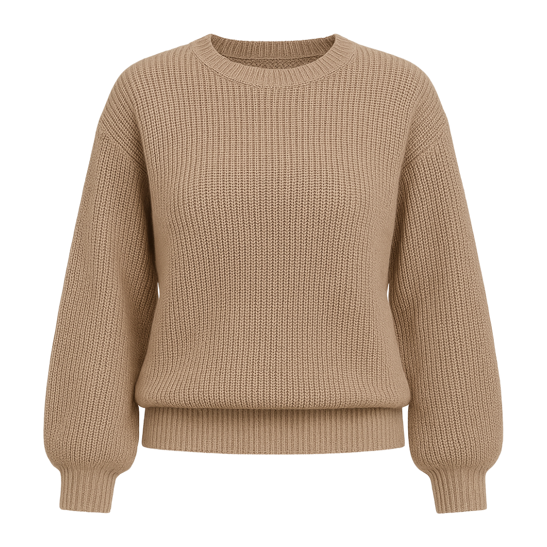 Suéter Feminino de Tricot Lisa Caqui