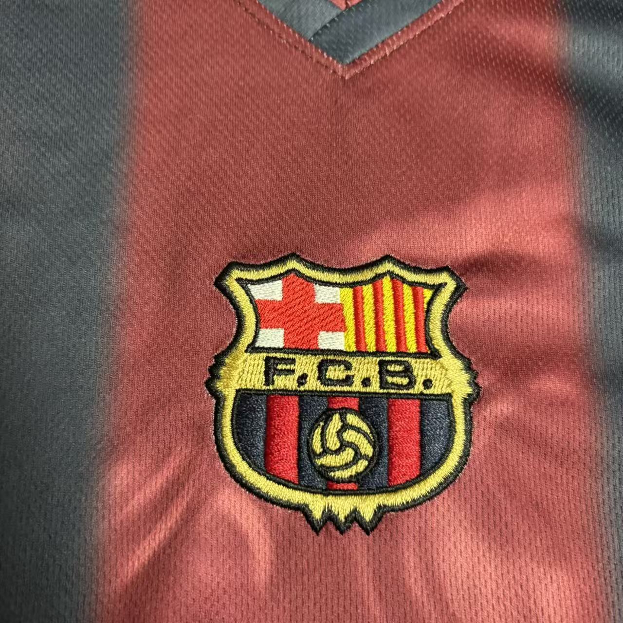 Conjunto Infantil Barcelona 2025/26 Camisa e Short