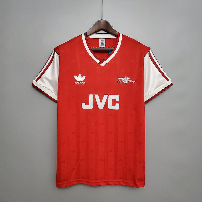 Camisa Arsenal Retrô 1988/1989 Vermelha - Adidas - DA Sports Oficial