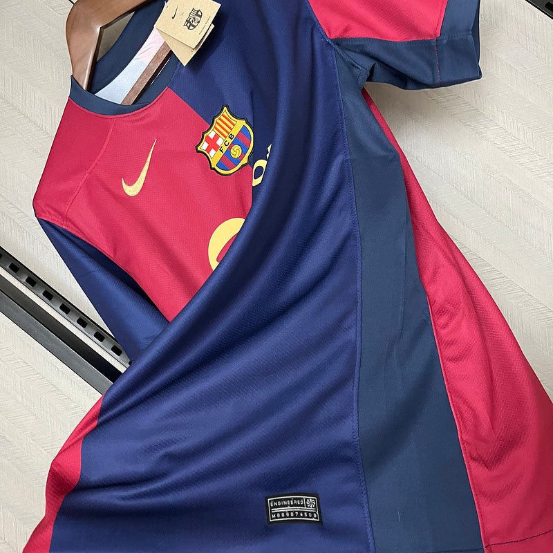Camisa Barcelona Casa l 24/25 Azul e Vermelho - DA Sports Oficial