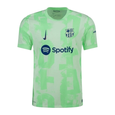 Camisa Barcelona III 24/25 - Torcedor Nike Masculina - Verde - DA Sports Oficial