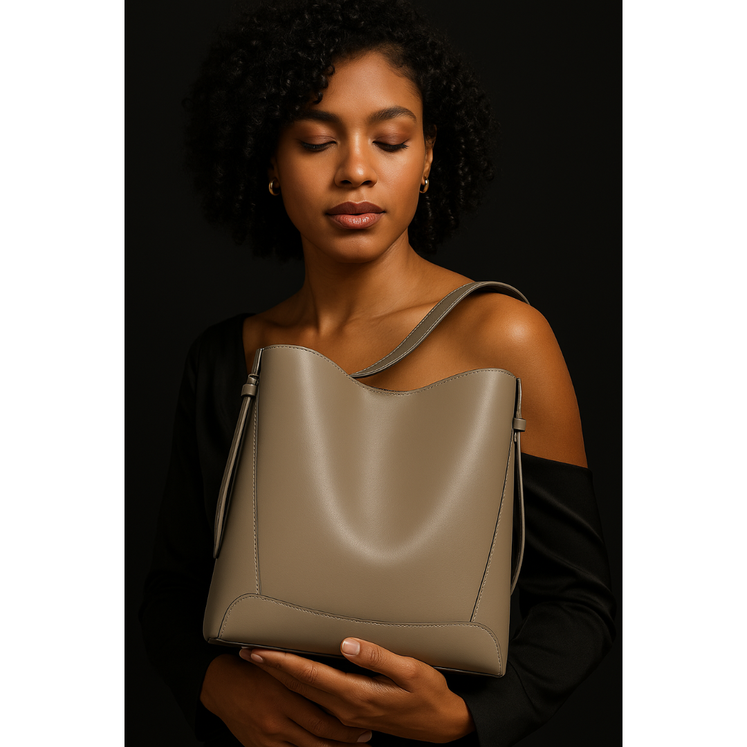 Bolsa de Ombro Feminina de Couro FOXER