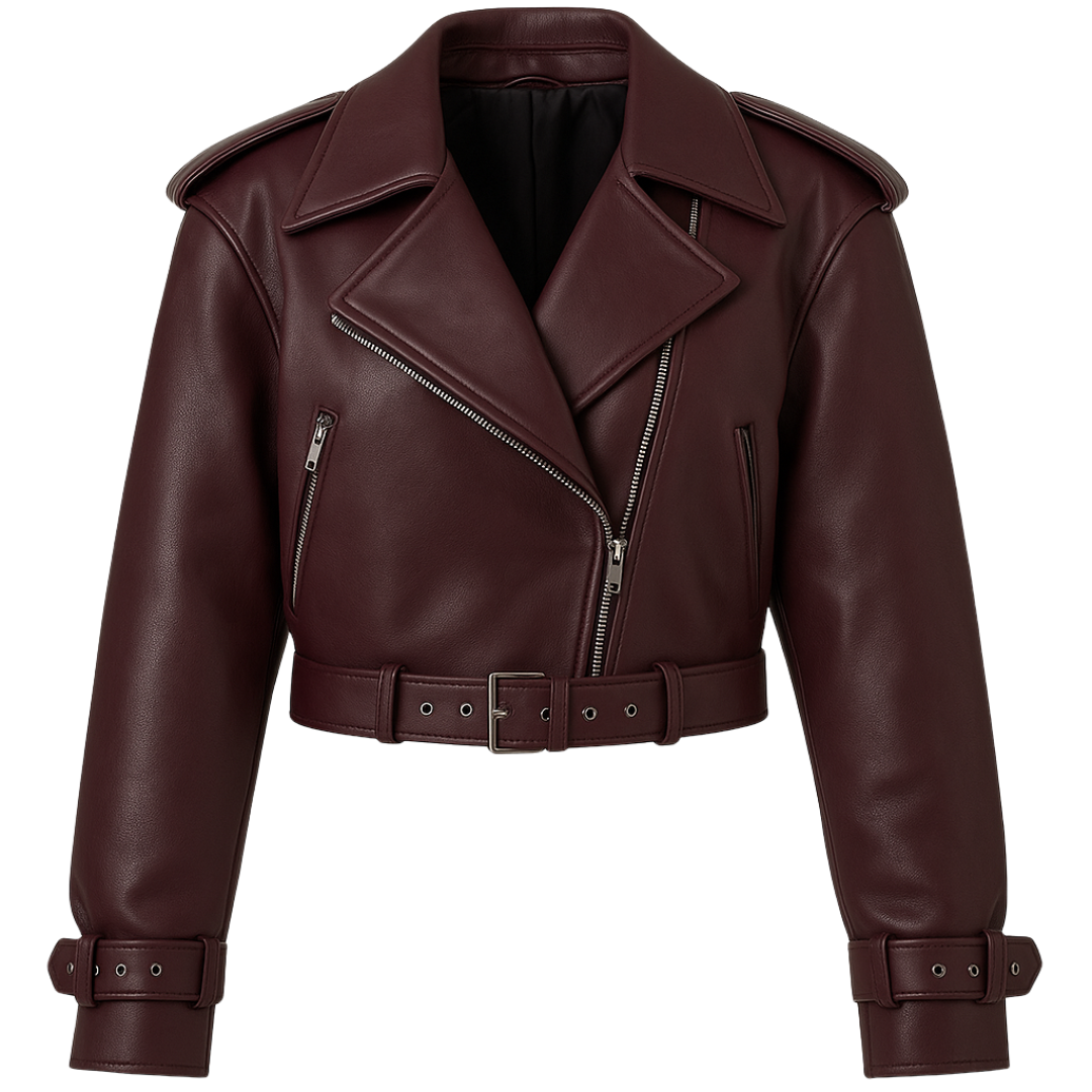 Jaqueta de Couro Feminina Larissa