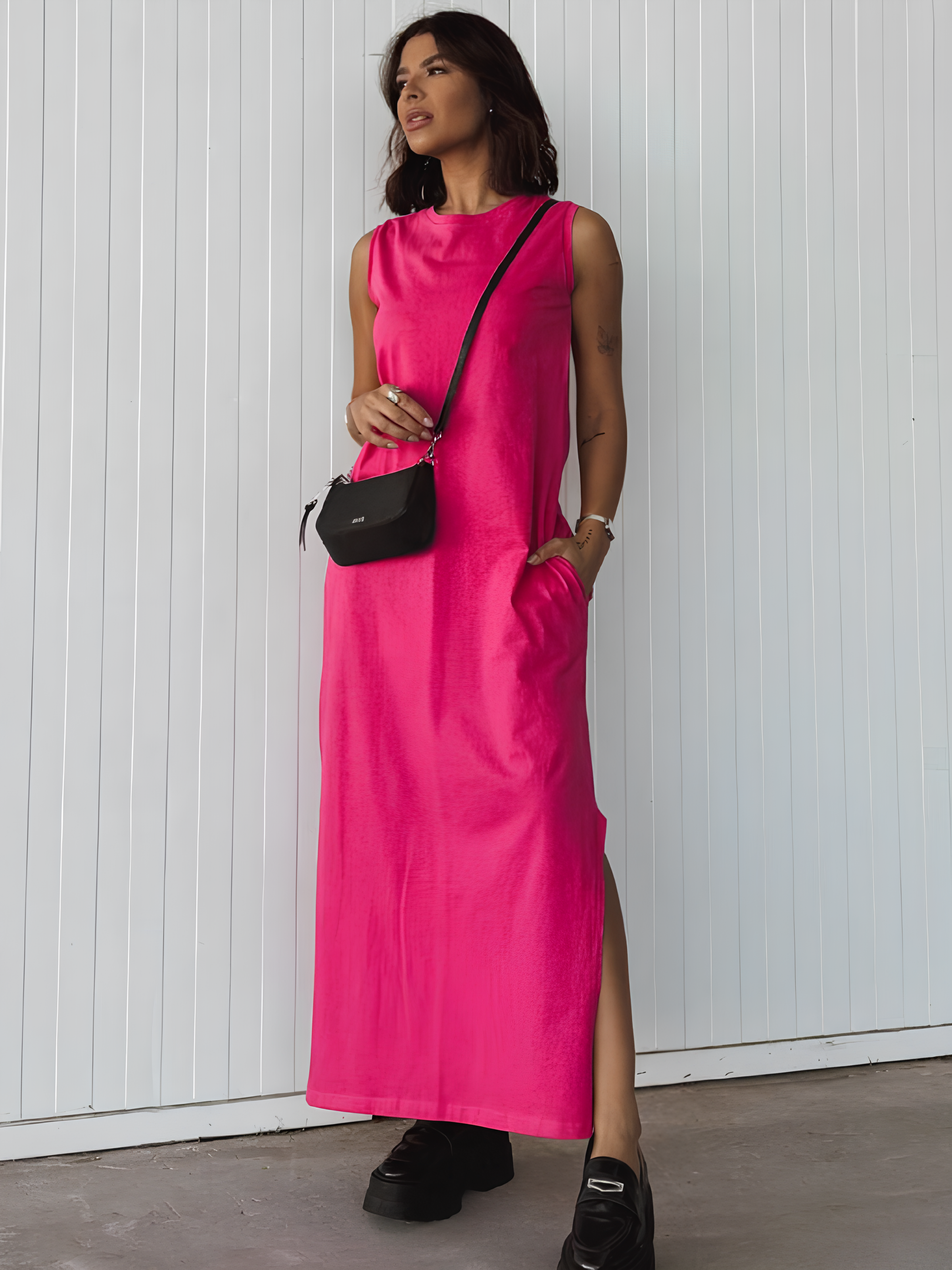 Vestido Feminino Longo Blogueira Confort