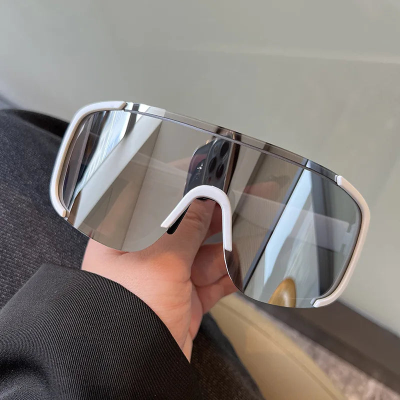 Óculos de Ciclismo com Lentes Espelhadas – Estilo Quadrado Unissex