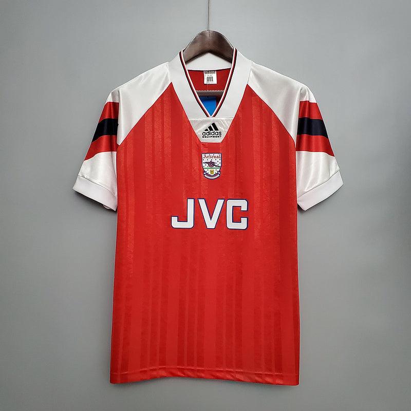 Camisa Arsenal Retrô 1992/1993 Vermelha - Adidas - DA Sports Oficial