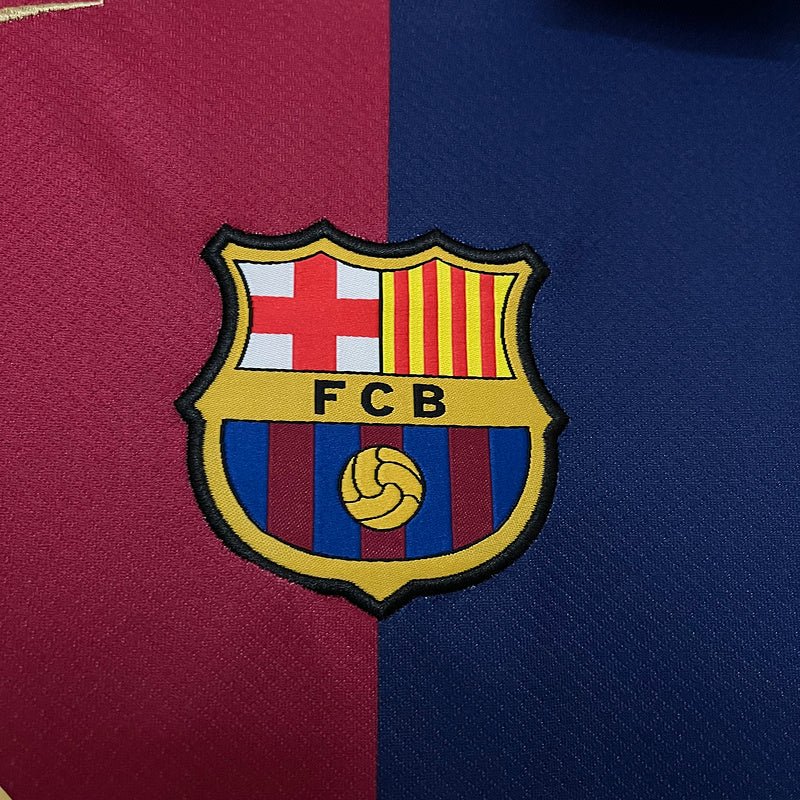 Camisa Barcelona Casa l 24/25 Azul e Vermelho - DA Sports Oficial