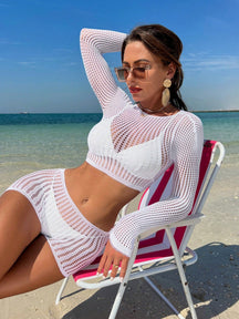 Conjunto Saída Pantalona Manga Longa