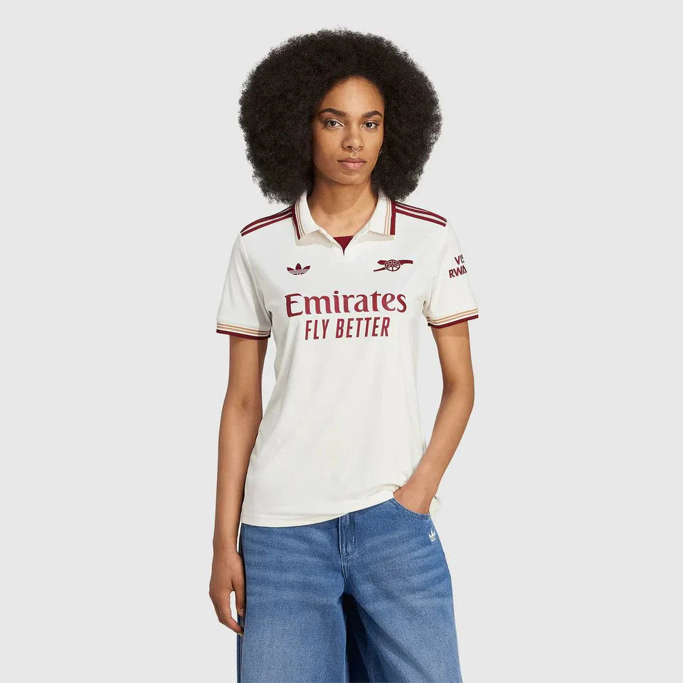 Camisa Feminina Adidas Originals Arsenal 2025/26 III