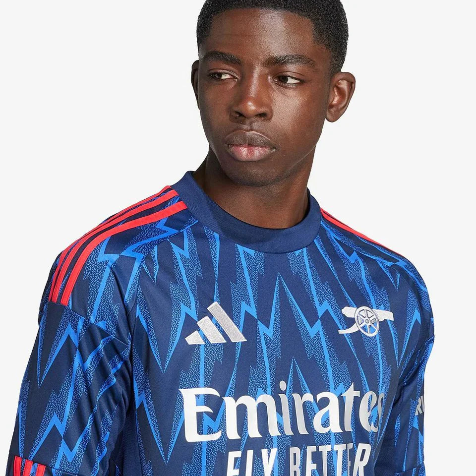 Camisa Adidas Arsenal 2025/26 II Manga Longa